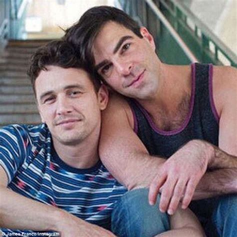 James Franco Zachary Quinto And Charlie Carver Film Sex Scene Together In Their New Movie
