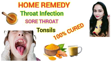 Sore Throat Remedies At Home How To Treat Throat Infection Home Remedy Youtube