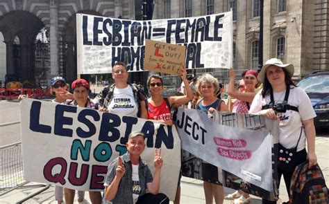 Anti Trans Lesbian Protestors Crashed London Pride And Then Led The Parade