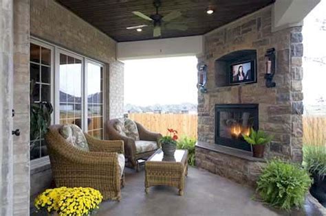 Cool Awesome Autumn Fun With Patio Fireplace Decoration