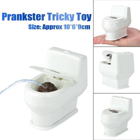 Mini Funny Prank Squirt Spray Water Toilet Closestool Joke Gag Toy Des Toys Ace