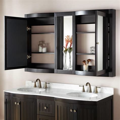 Luxury living direct conveniently offers many different bathroom vanity sets that already come with matching mirrors. 60" Palmetto Medicine Cabinet - Medicine Cabinets ...