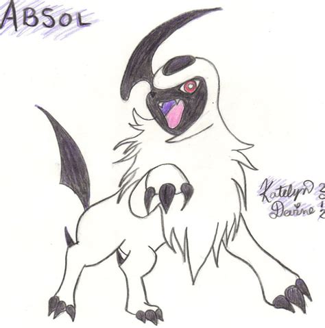 Pokemon Absol By Obsessionist On Deviantart