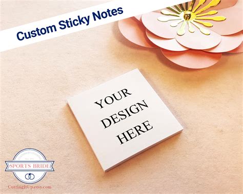 Personalized Sticky Notes Or Custom Printed Post It Notes As A Etsy