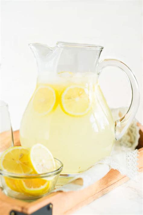 Best Homemade Lemonade Recipe Delicious Meets Healthy