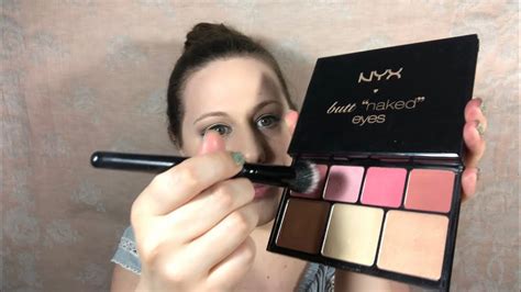 Spring Makeup Look 2019 ~ Nyx Butt Naked Palette Youtube