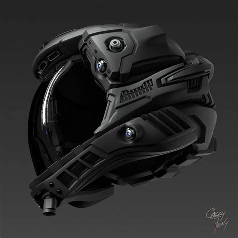 ArtStation ZBrush Sci Fi Helmet Casey Babe Motorbike Helmet Combat Helmet Cool