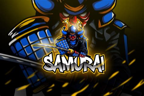 Samurai Mascot Esport Logo Artofit