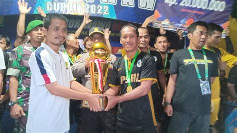 Persatuan Sepak Bola Angkatan Laut Makassar Sabet Juara I Kejuaraan