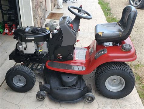 Craftsman 4000 Riding Lawn Mower Craftsman Lt4000 12 5hp Lawn Tractor