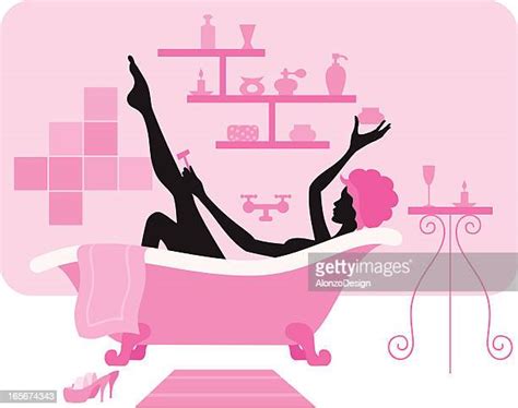 Relax Women In Bath Cartoon Photos And Premium High Res Pictures Getty Images