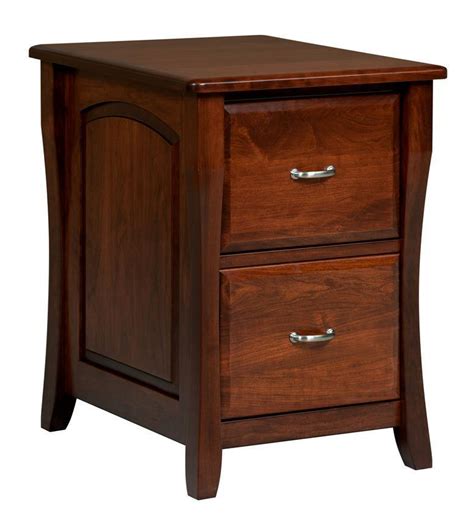 File cabinet hardwood home office furniture durable wood. Amish Berkley File Cabinet