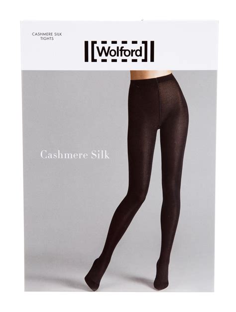 Wolford Cashmere Silk Tights Clothing WWF20459 The RealReal