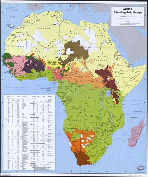 Africa Ethnic Groups 1996 Publication By The Library Of Congress