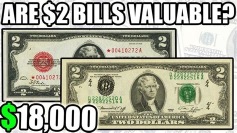 Is Your 2 Dollar Bill Worth Thousands RARE 2 Dollar Bills Worth Money