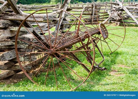 Old Farm Cultivator Stock Image Image Of Farming Rural 26515707