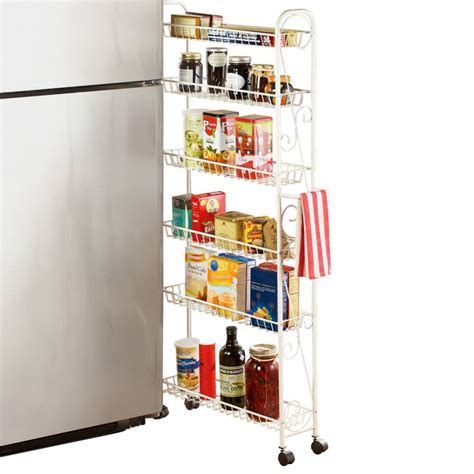 Check out our kitchen island cart selection for the very best in unique or custom, handmade pieces from our home & living shops. Prep & Savour Slim Rolling Pantry Kitchen Cart | Wayfair