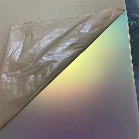 Iridescent Plexiglass Acrylic Sheet Rainbow Iridescent Acrylic Sheet