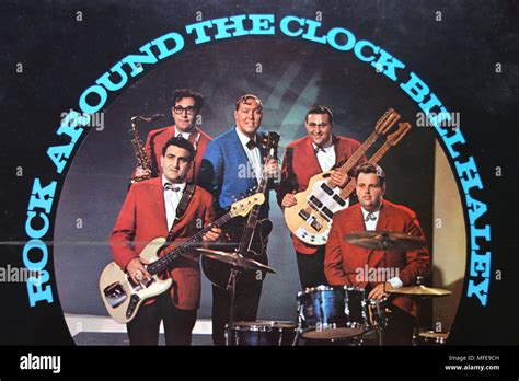 Bill Haley And His Comets Rock Around The Clock Album Sleeve Cover By