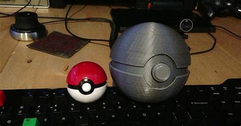 Just Printed A Large Pokeball Just Need To Finish It Imgur