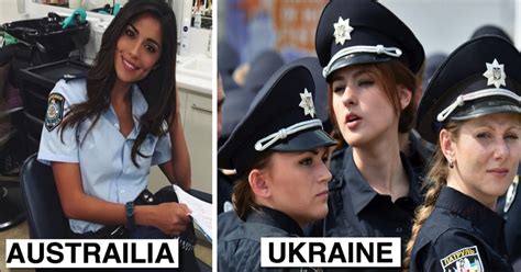 10 Hottest Female Officers From All Around The World Genmice