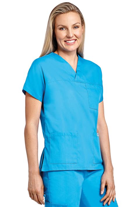 3 Pocket V Neck Scrub Top | Nursing Uniforms | Medical Scrubs | Universal Work Wear Calgary