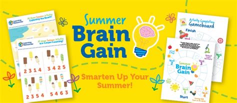 Summer Brain Gain Printable Pack Backyard Science Teacher Direct
