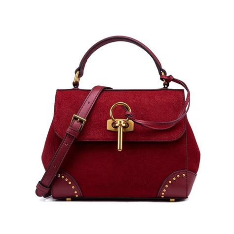 Ladies Vintage Designer Leather Shoulder Bags Handbags
