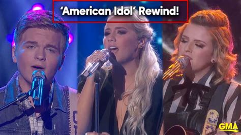 american idol rewind contestants we said goodbye to this season video abc news