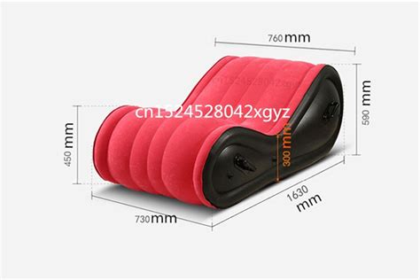 Sex Inflatable Sofa Bed Velvet Soft Living Room Furniture Chair Adult