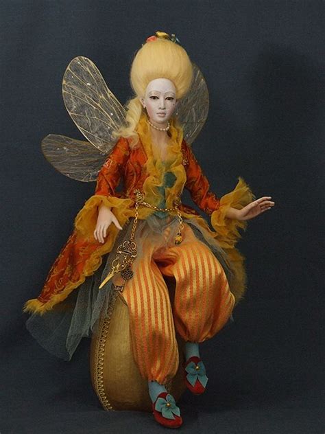 Fairy Doll Citrus Faerie Kat Soto For The Dollsmith Fairy Art Dolls