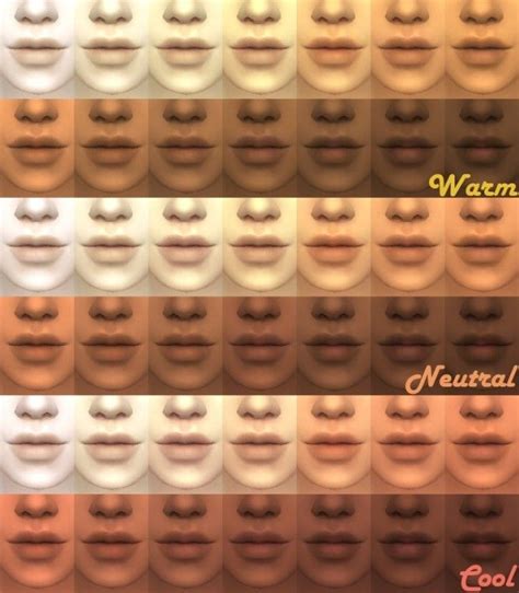 Maxis Match Skintones V2 By Kitty25939 At Mod The Sims Sims 4