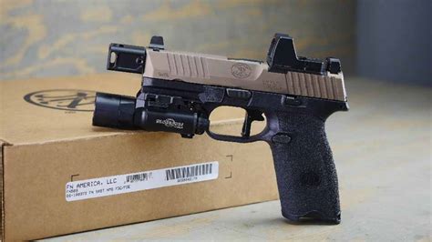 First Look Fn 509 Tactical Red Dot Ready Pistol Recoil
