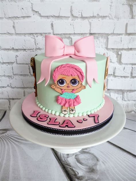 These edible pictures are printed on an actual layer. LOL Surprise Dolls by Hilary's Cake Design | Lol doll cake ...