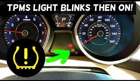 2011 Toyota Camry Tire Pressure Light Blinking