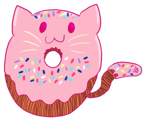 Donut Clipart Cat Donut Cat Transparent Free For Download On