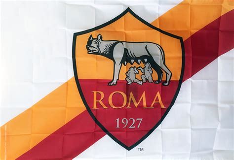 Bandiera As Roma Ufficiale In Vendita Bandiera Ufficiale Della Roma