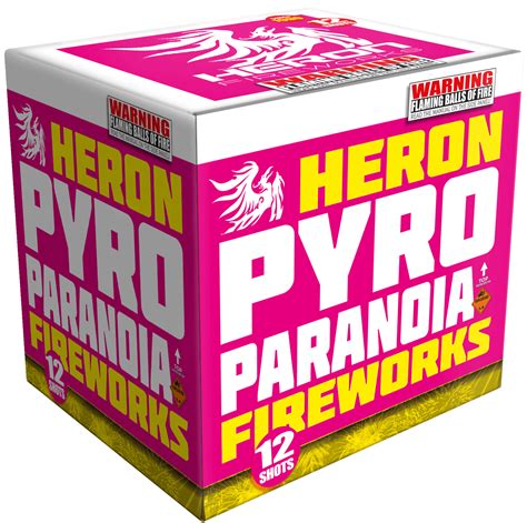 PYRO PARANOIA - Buy online at Heron Fireworks