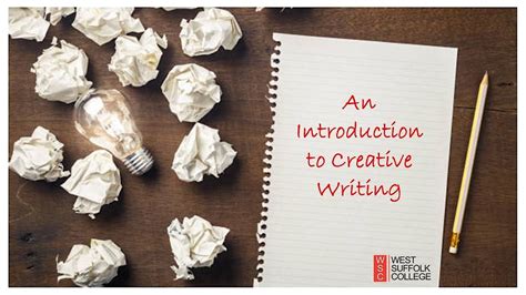 Creative Writing For Beginners Term 3 West Suffolk College In