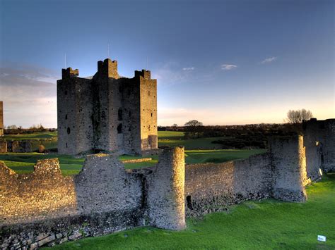 Remains Of The 12th Century Trim Castle In County Meath The Largest