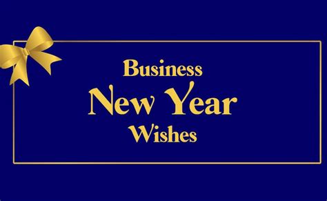 Business New Year Wishes and Messages - WishesMsg
