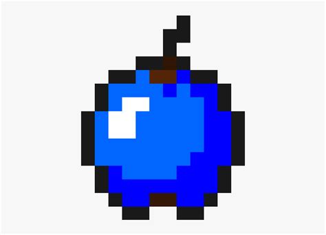 Blue Apple Minecraft Png Transparent Png Transparent Png Image Pngitem