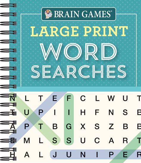 Brain Games Large Print Word Searches By Publications International