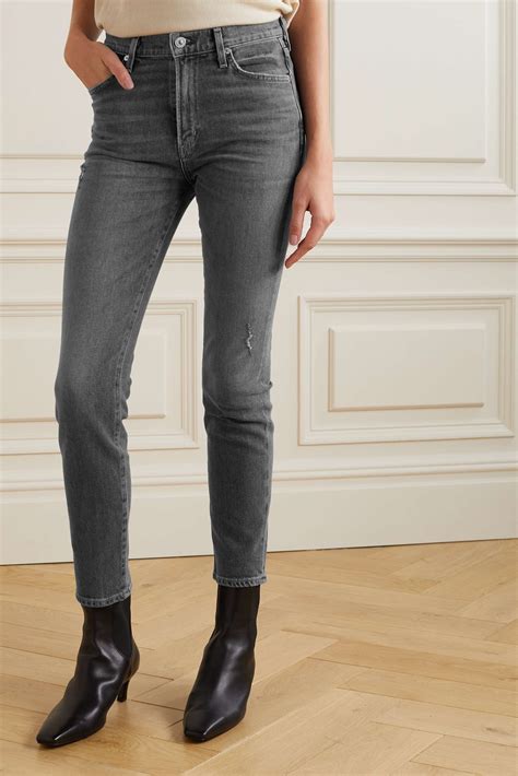 CITIZENS OF HUMANITY Olivia High Rise Slim Leg Jeans NET A PORTER