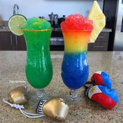 Tipsy Bartender On Instagram The Mayweather Vs Pacquiao Cocktails