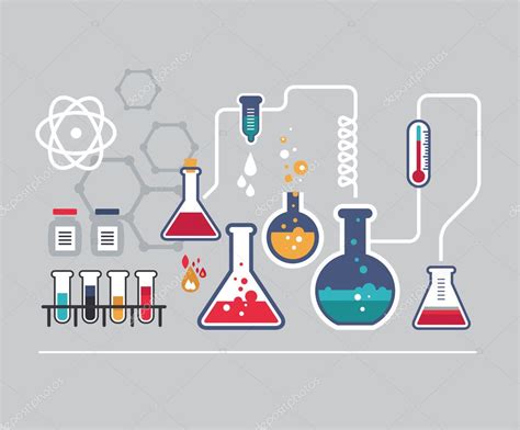 Questions are posted anonymously and can be made 100% private. Chemistry infographic — Stock Vector © marish #39184015