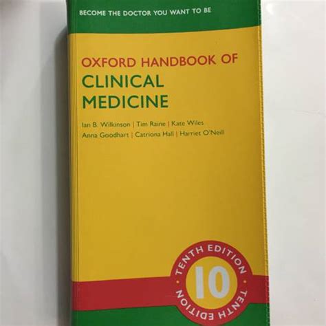 Oxford Handbook Of Clinical Medicine 10th Edition