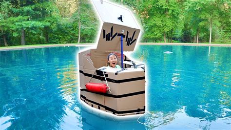 Box Fort Boat Challenge Youtube