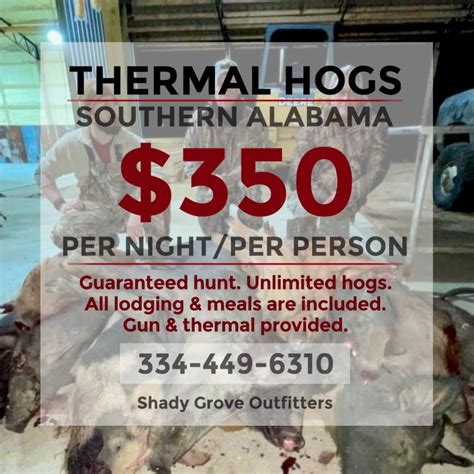 Outdoorsman On Twitter Thermal Hogs 350 2xaacigcyh