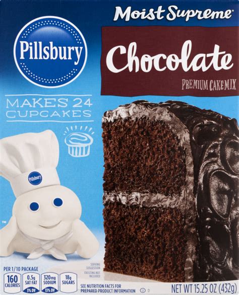 Pillsbury Moist Supreme Cake Mix Chocolate Pillsbury51500609118